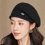 1 gorro de lana elástico para mujer con bolsillo, gorro de punto | Accesorios de moda · Omeda.es