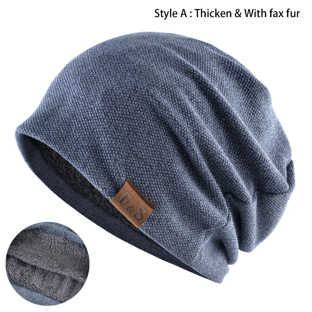 1 gorro de punto cálido para hombres y mujeres: estilo SolidHip-hop | Accesorios de moda · Omeda.es - Imagen 10