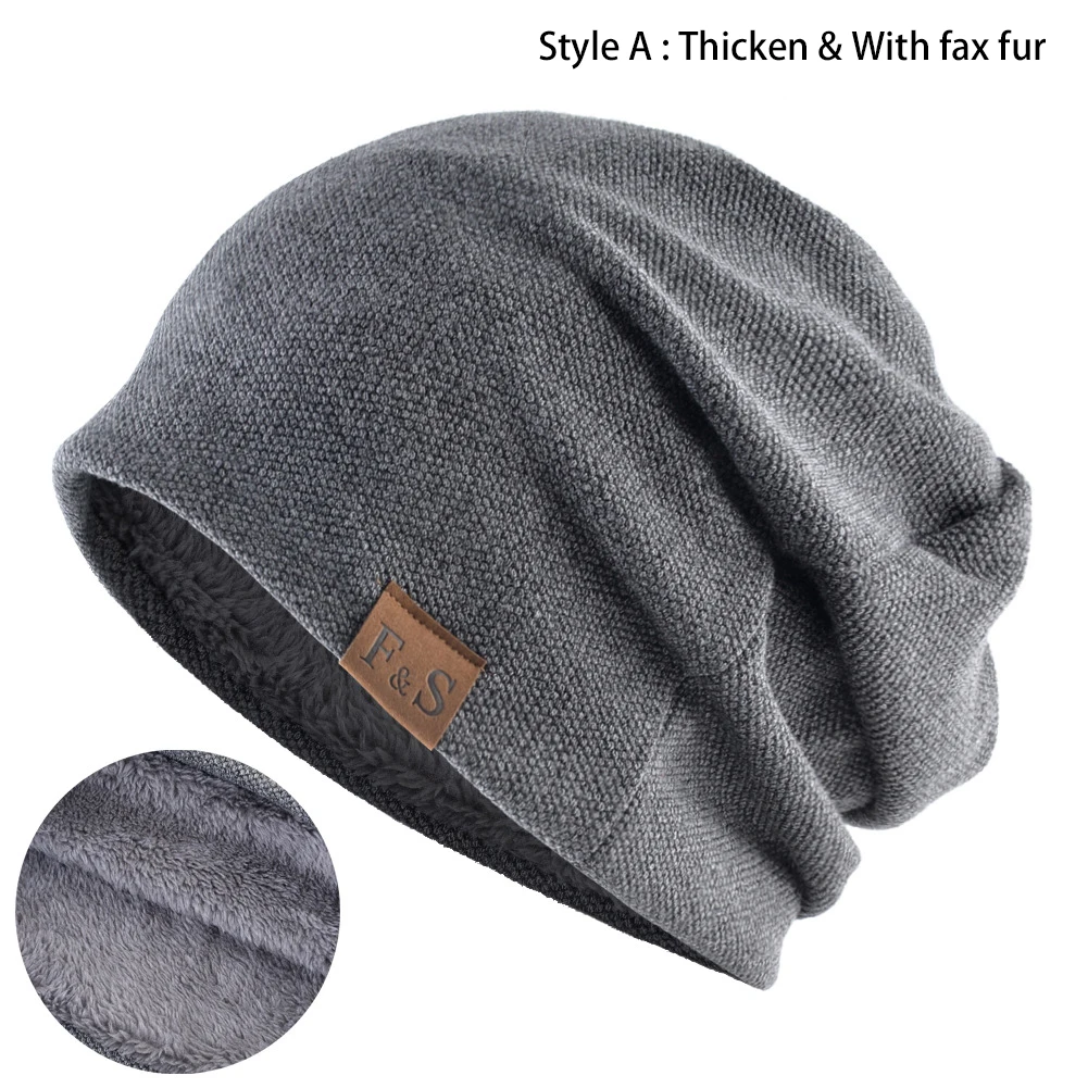 1 gorro de punto cálido para hombres y mujeres: estilo SolidHip-hop | Accesorios de moda · Omeda.es - Imagen 11