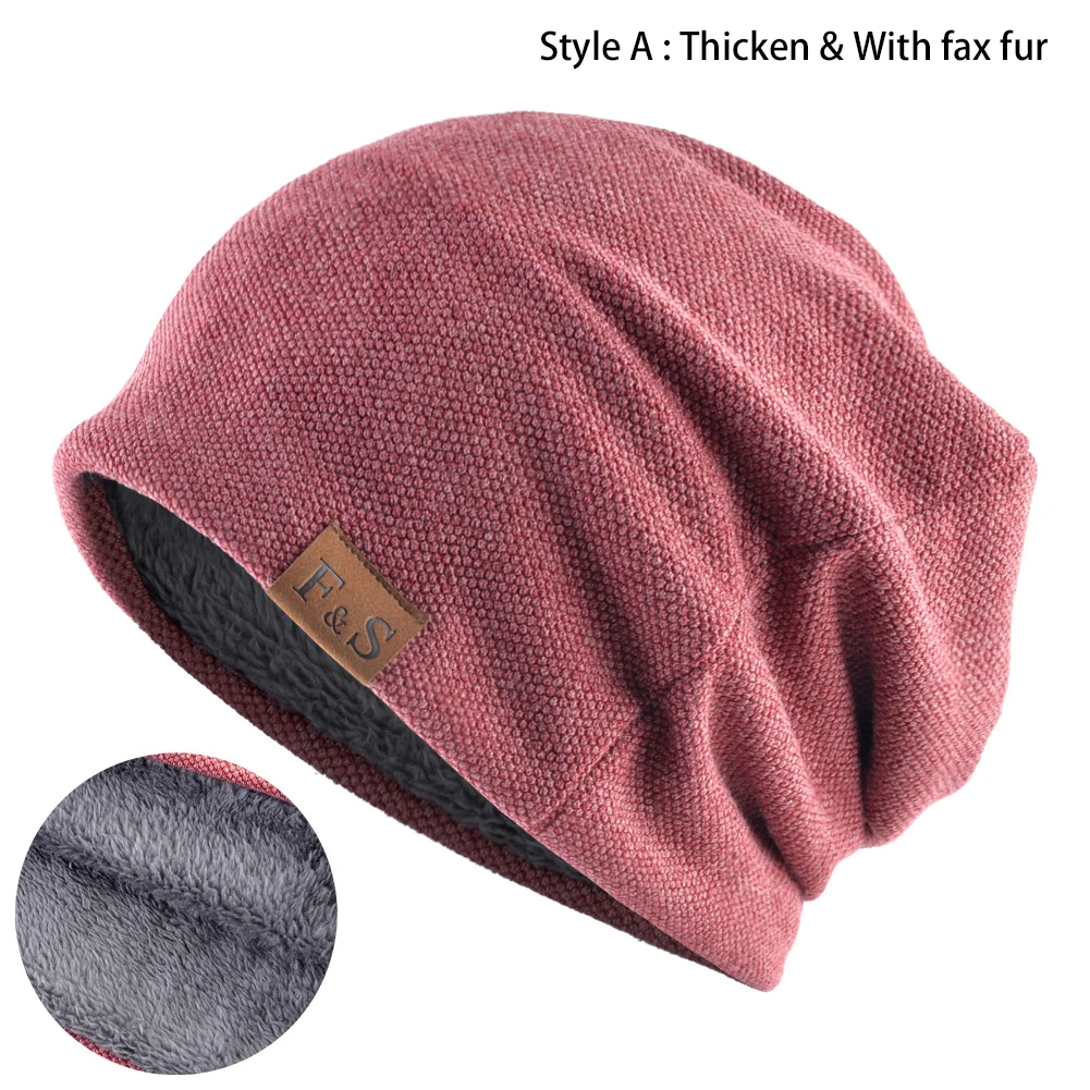 1 gorro de punto cálido para hombres y mujeres: estilo SolidHip-hop | Accesorios de moda · Omeda.es - Imagen 7