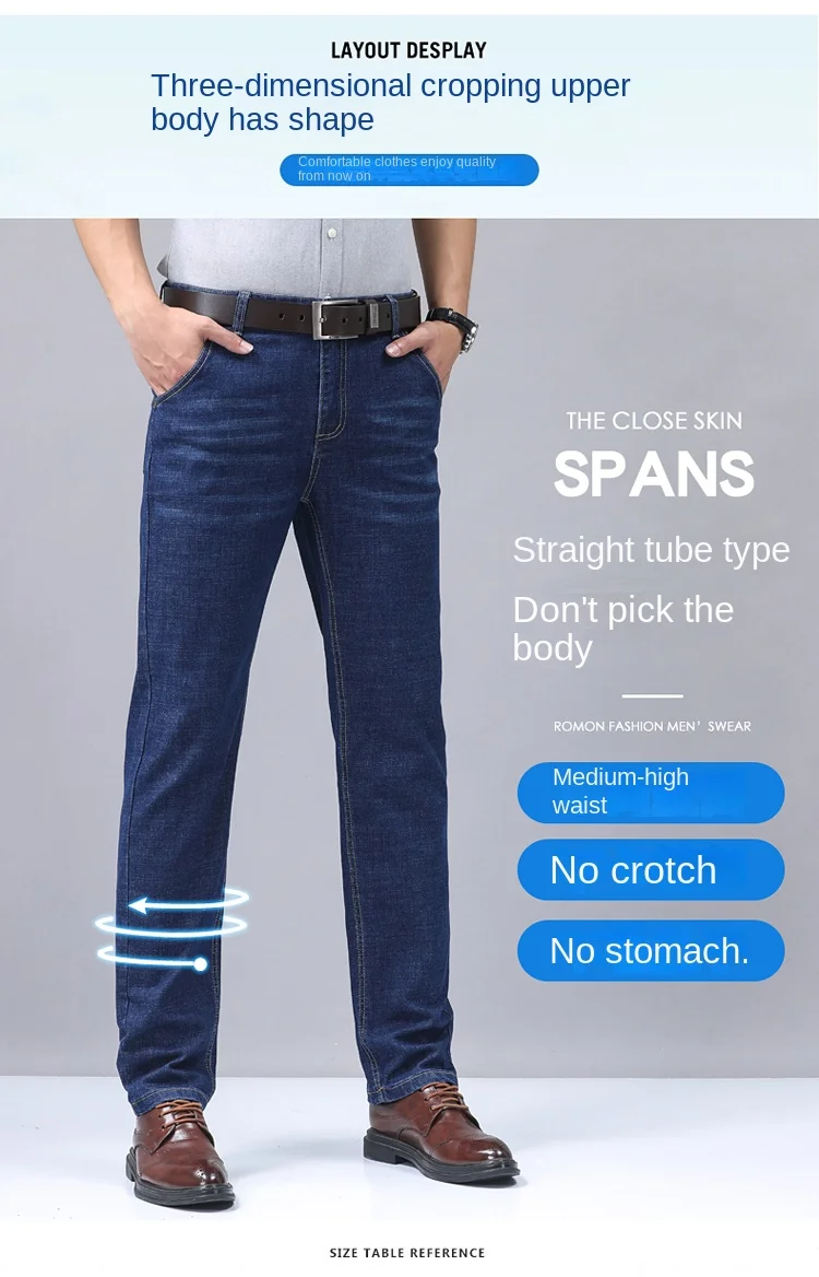 2024 pantalones vaqueros de mezclilla pantalones de negocios de moda | Ropa de hombre · Omeda.es - Imagen 4