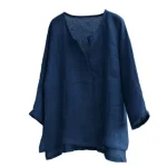 2025 Camisa de lino para hombre, breve, transpirable, cómoda, Color | Ropa de hombre · Omeda.es