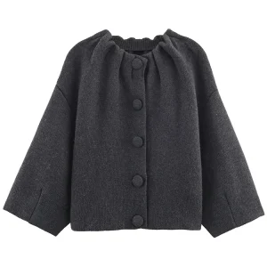 2025 chaqueta de mujer, abrigos cortos tejidos a la moda, cazadora | Ropa de mujer · Omeda.es