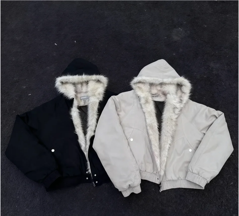 2025 nueva chaqueta con capucha para hombre, abrigo corto American | Ropa de hombre · Omeda.es - Imagen 5