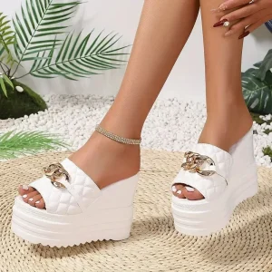 2025 nuevas sandalias De cuña para Mujer, sandalias informales con | Zapatos y calzado · Omeda.es