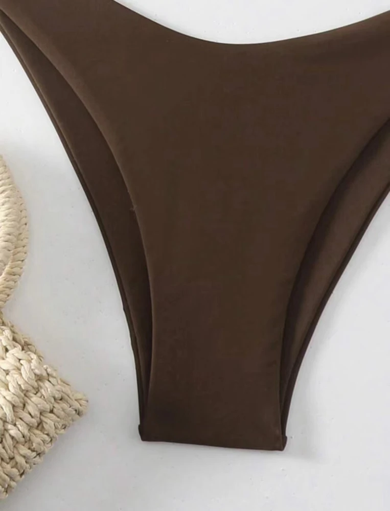 2025 nuevo conjunto de Bikini para mujer Sexy Blanco sólido | Ropa de mujer · Omeda.es - Imagen 10