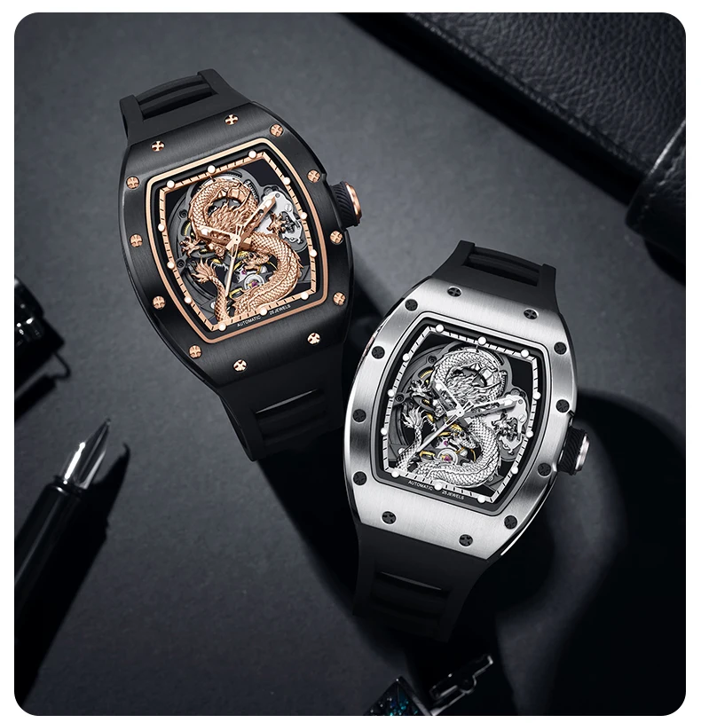 2025 nuevo reloj de moda para hombre, reloj mecánico automático de | Accesorios de moda · Omeda.es - Imagen 10