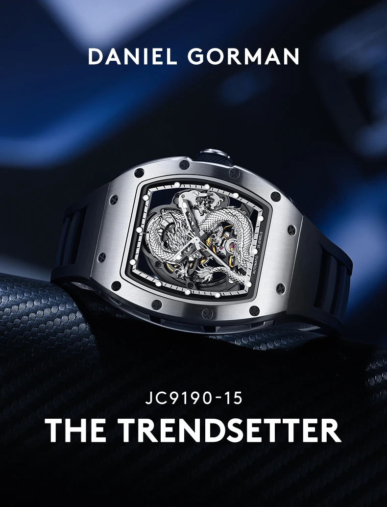 2025 nuevo reloj de moda para hombre, reloj mecánico automático de | Accesorios de moda · Omeda.es - Imagen 2