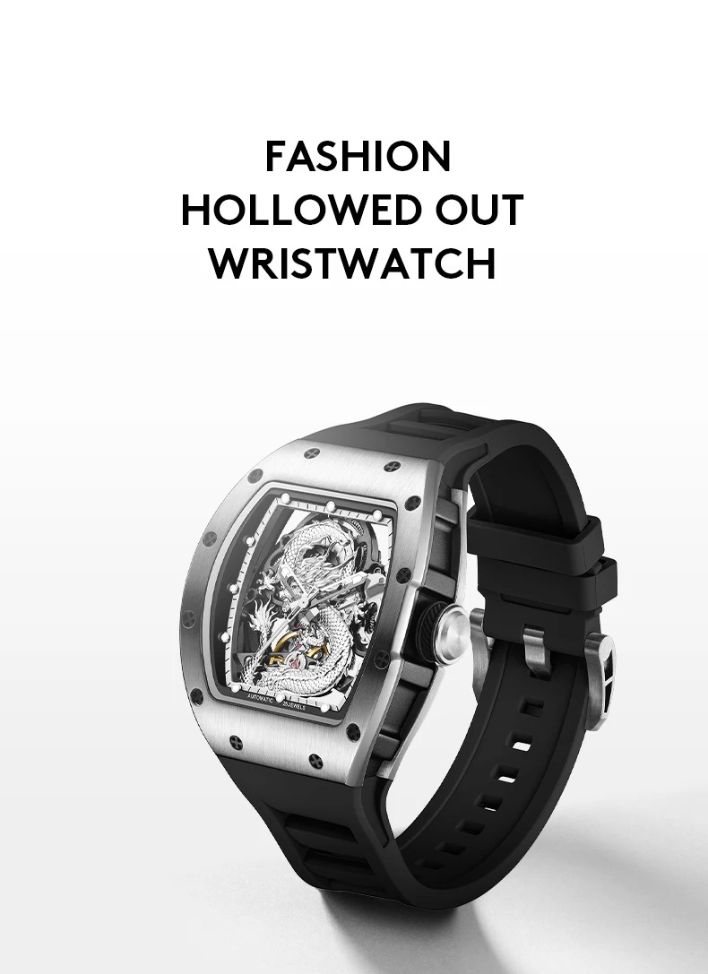 2025 nuevo reloj de moda para hombre, reloj mecánico automático de | Accesorios de moda · Omeda.es - Imagen 3