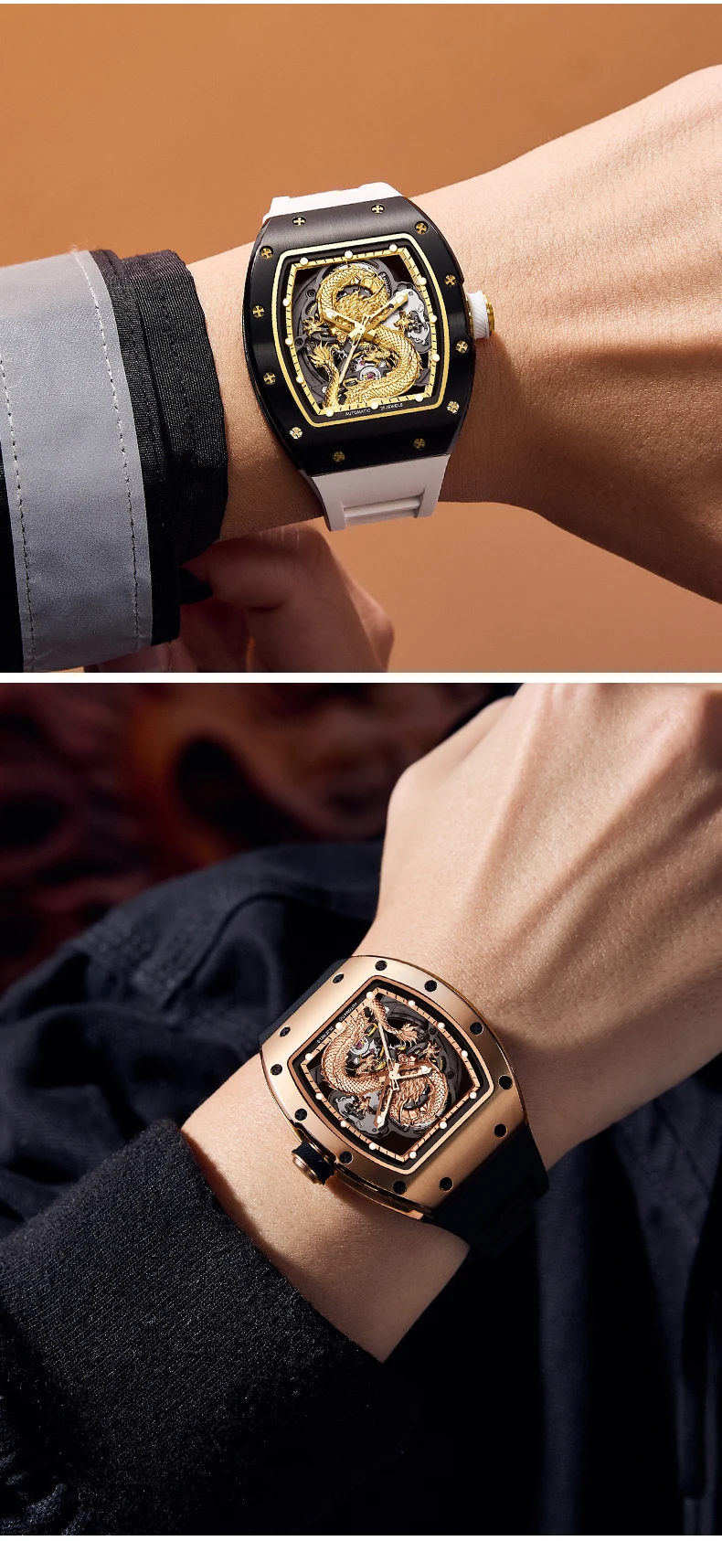 2025 nuevo reloj de moda para hombre, reloj mecánico automático de | Accesorios de moda · Omeda.es - Imagen 7