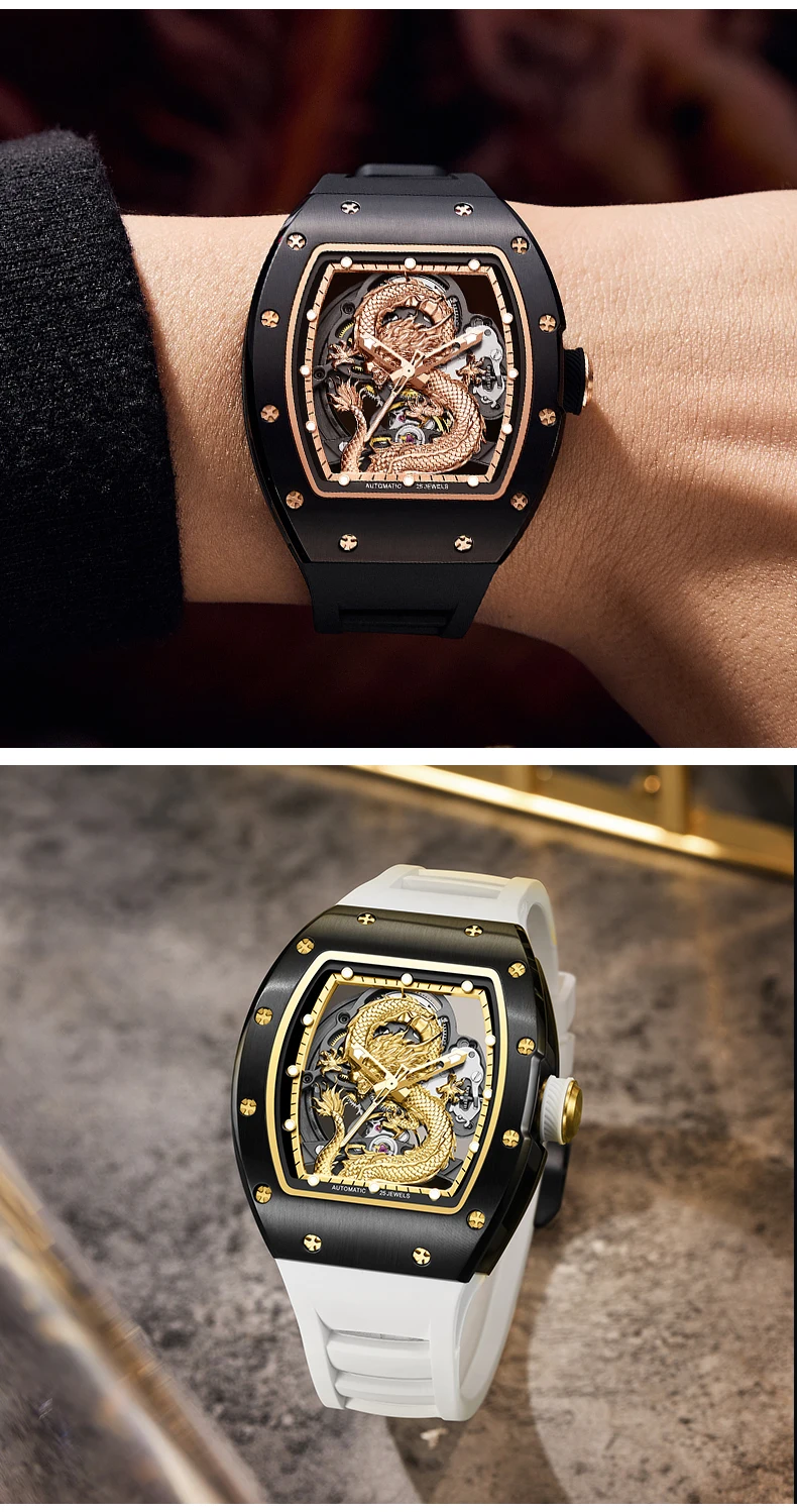 2025 nuevo reloj de moda para hombre, reloj mecánico automático de | Accesorios de moda · Omeda.es - Imagen 8