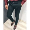 2025 pantalones casuales de moda para hombres pantalones formales de | Ropa de hombre · Omeda.es