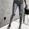 2025 pantalones vaqueros rasgados ajustados para mujer, pantalones | Ropa de mujer · Omeda.es
