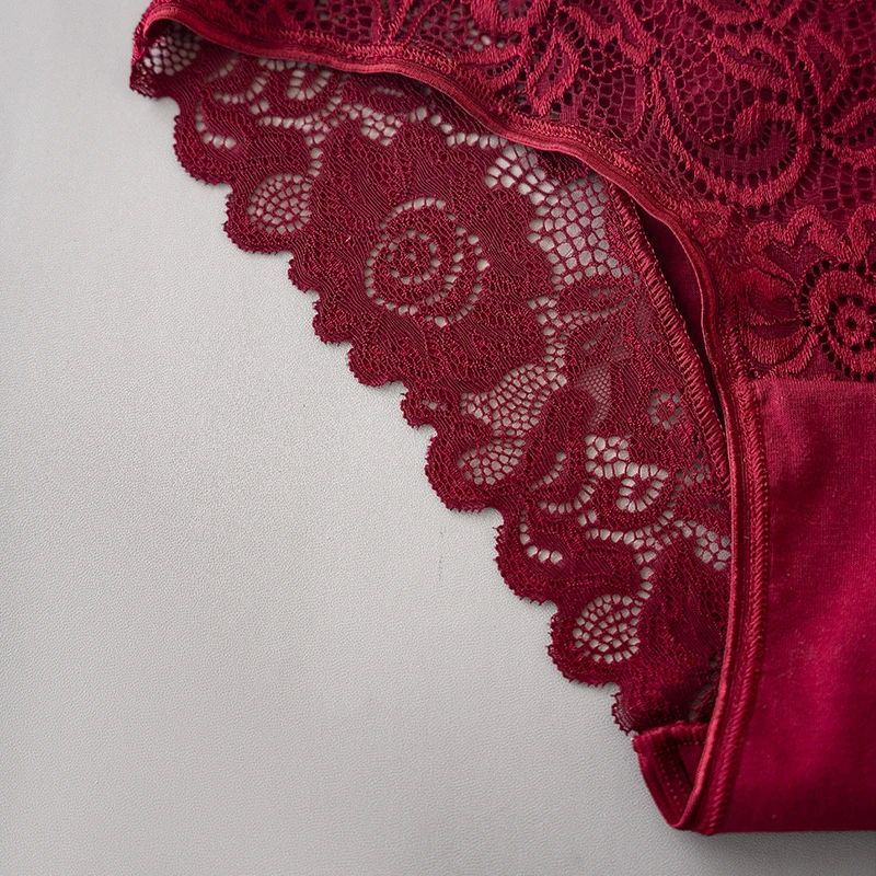 3 unids/set de bragas de encaje con bordado Floral de lujo, bragas | Ropa de mujer · Omeda.es - Imagen 11
