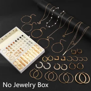 92 Uds. Conjunto de joyería de moda para mujer que contiene | Accesorios de moda · Omeda.es