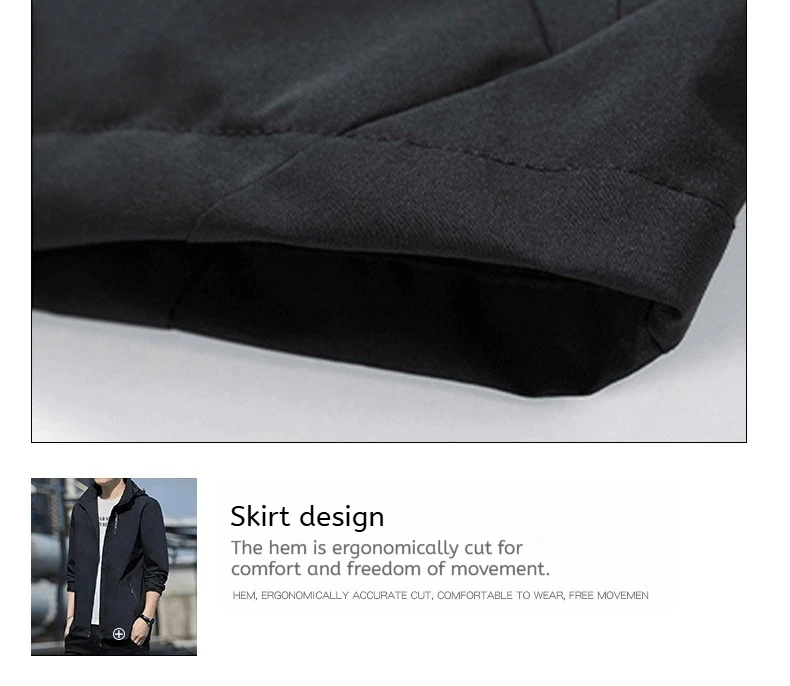 Abrigo deportivo para hombre, nuevo estilo, chaqueta impermeable | Ropa de hombre · Omeda.es - Imagen 10