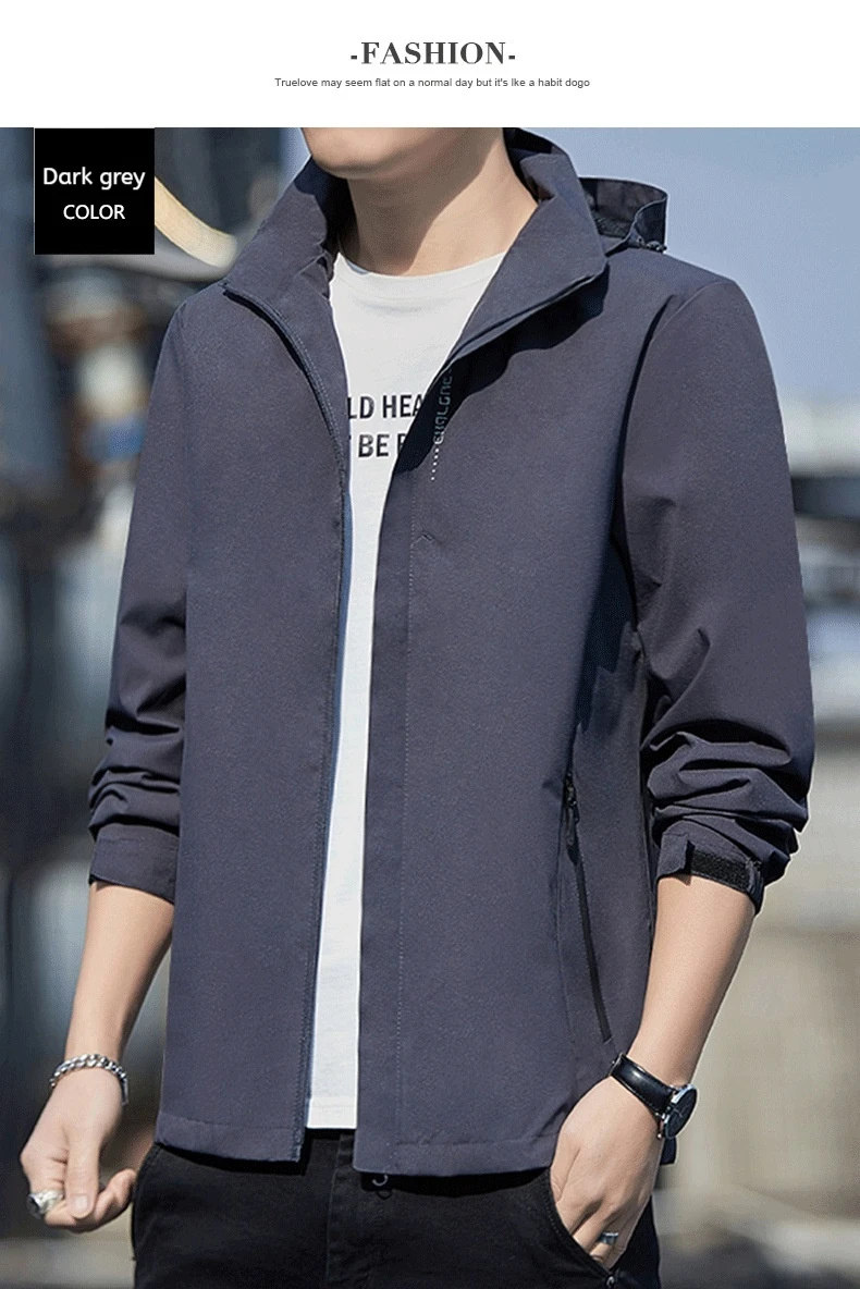 Abrigo deportivo para hombre, nuevo estilo, chaqueta impermeable | Ropa de hombre · Omeda.es - Imagen 12