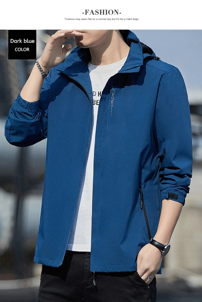 Abrigo deportivo para hombre, nuevo estilo, chaqueta impermeable | Ropa de hombre · Omeda.es - Imagen 13