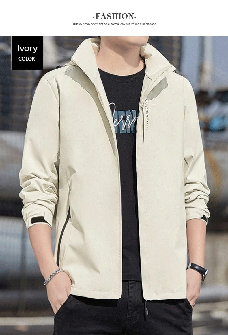Abrigo deportivo para hombre, nuevo estilo, chaqueta impermeable | Ropa de hombre · Omeda.es - Imagen 16