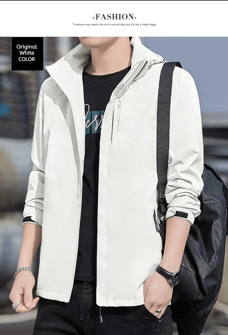 Abrigo deportivo para hombre, nuevo estilo, chaqueta impermeable | Ropa de hombre · Omeda.es - Imagen 17