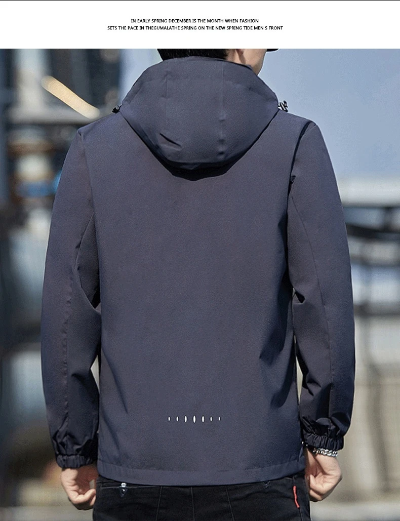 Abrigo deportivo para hombre, nuevo estilo, chaqueta impermeable | Ropa de hombre · Omeda.es - Imagen 25
