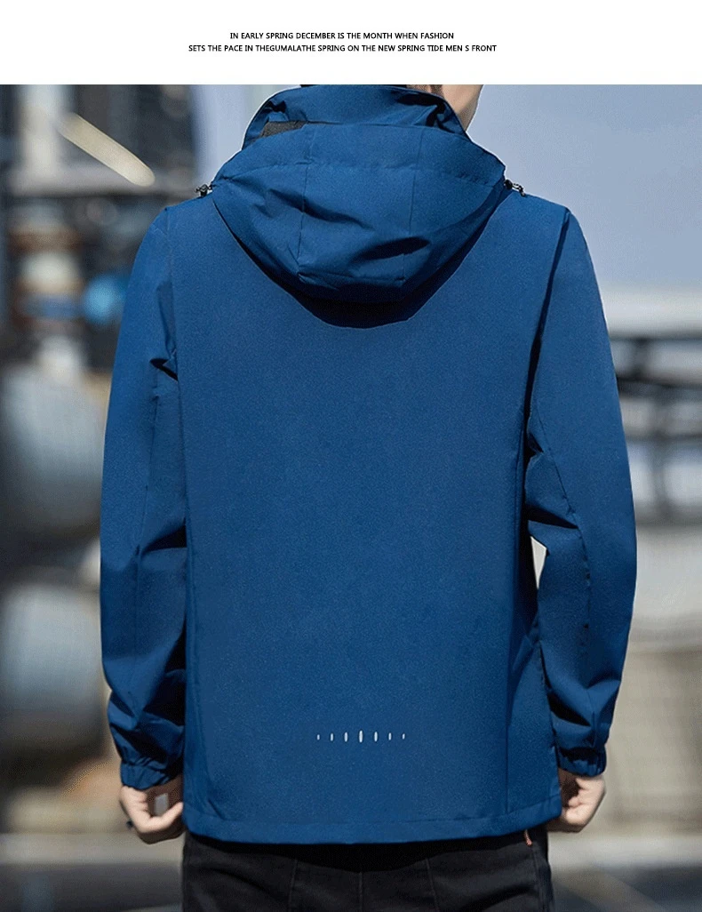 Abrigo deportivo para hombre, nuevo estilo, chaqueta impermeable | Ropa de hombre · Omeda.es - Imagen 26