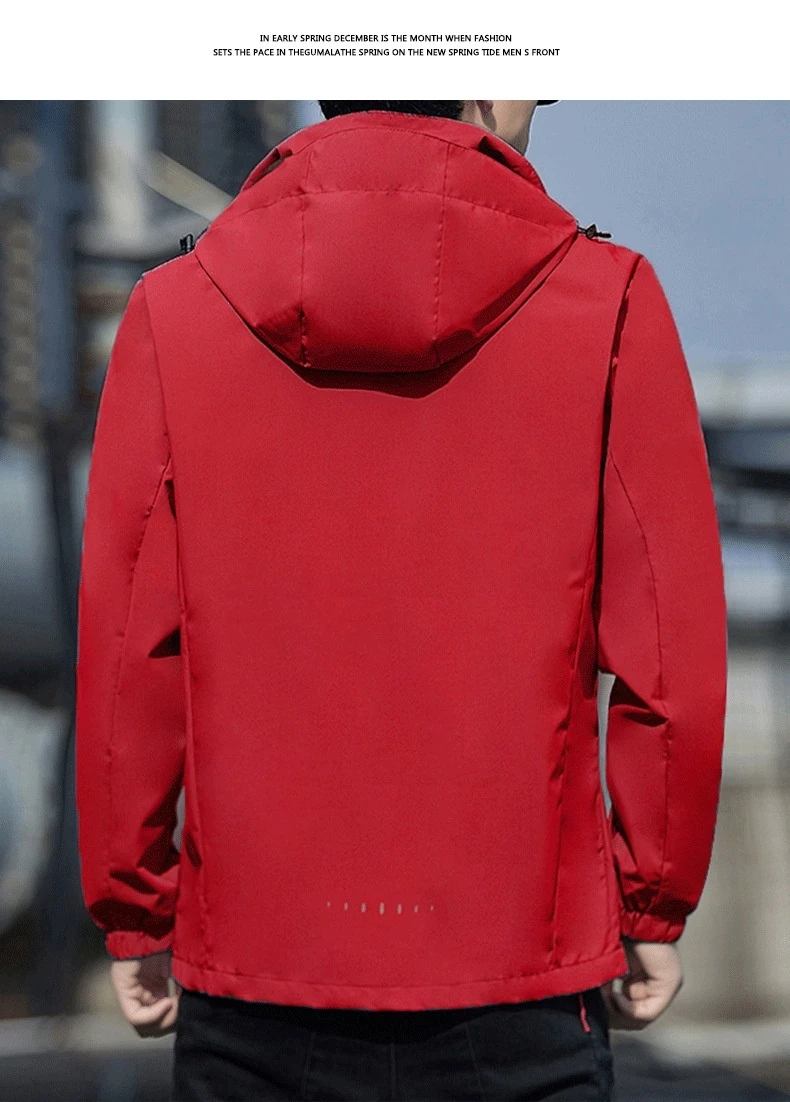 Abrigo deportivo para hombre, nuevo estilo, chaqueta impermeable | Ropa de hombre · Omeda.es - Imagen 27