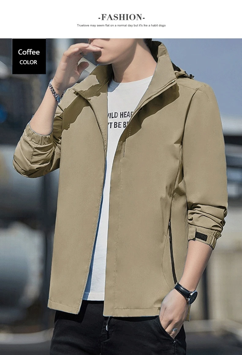 Abrigo deportivo para hombre, nuevo estilo, chaqueta impermeable | Ropa de hombre · Omeda.es - Imagen 28