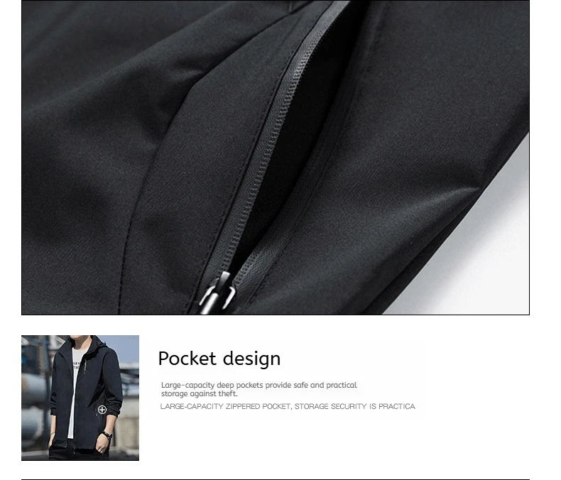 Abrigo deportivo para hombre, nuevo estilo, chaqueta impermeable | Ropa de hombre · Omeda.es - Imagen 29