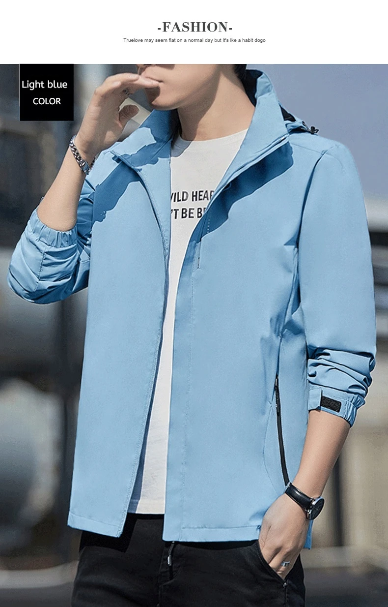 Abrigo deportivo para hombre, nuevo estilo, chaqueta impermeable | Ropa de hombre · Omeda.es - Imagen 3