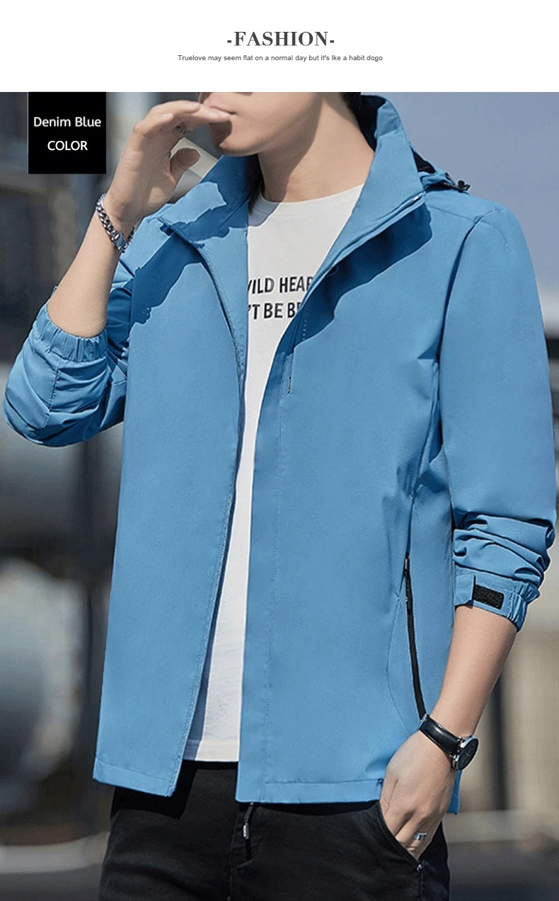 Abrigo deportivo para hombre, nuevo estilo, chaqueta impermeable | Ropa de hombre · Omeda.es - Imagen 34