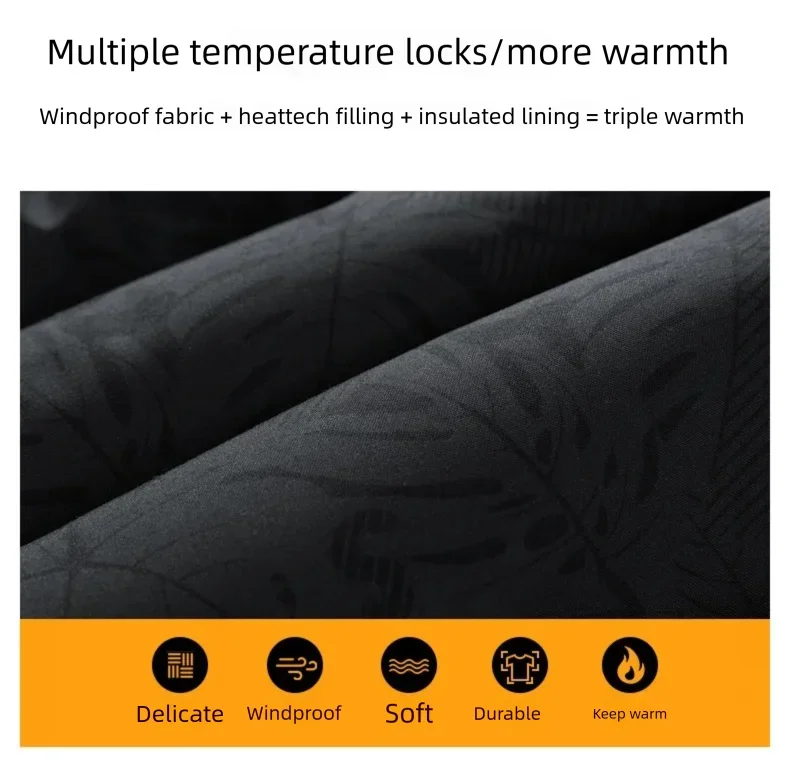 Abrigo de hombre, chaqueta acolchada de algodón de invierno con | Ropa de hombre · Omeda.es - Imagen 7