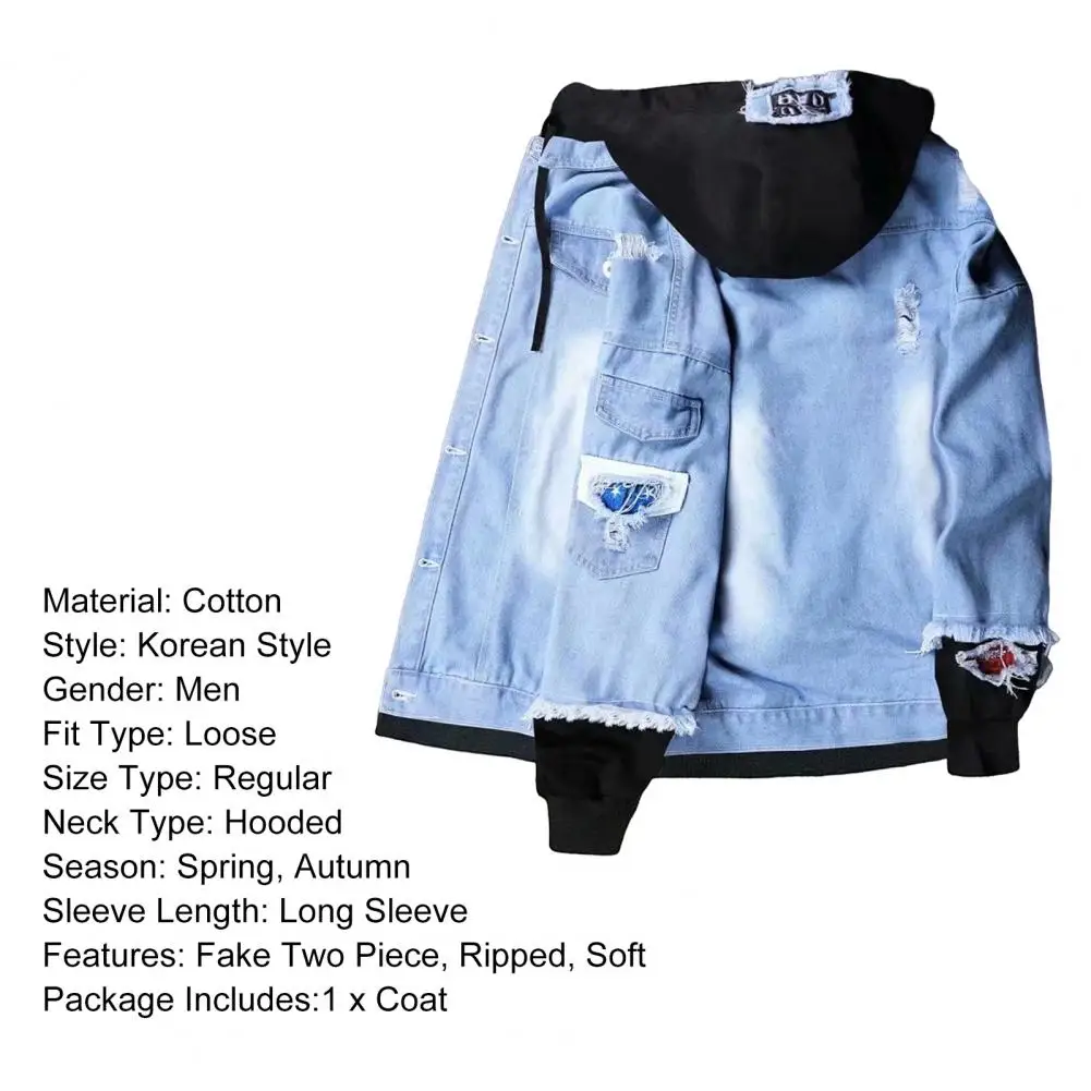 Abrigo de hombre Chaqueta vaquera súper suave con estilo Abrigo de | Ropa de hombre · Omeda.es - Imagen 8