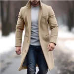 Abrigo de lana Chaqueta de hombre Abrigo de lana elegante para hombre | Ropa de hombre · Omeda.es