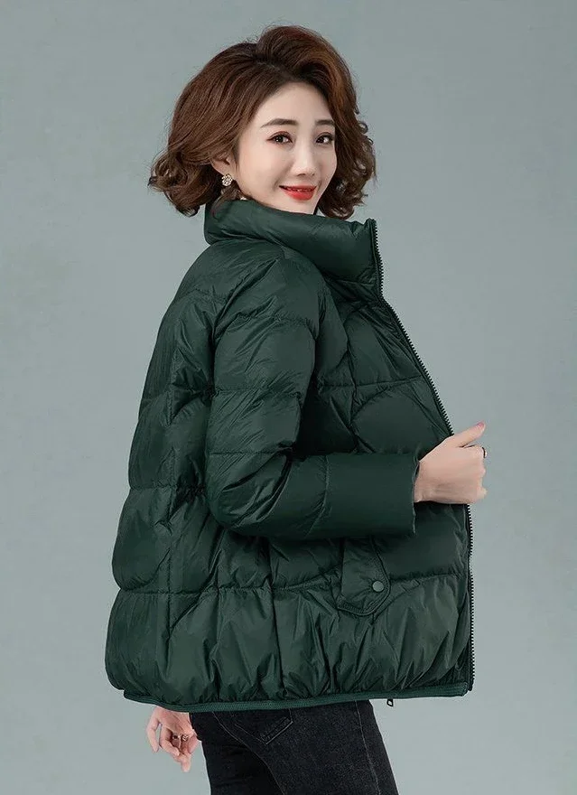 Abrigos cortos acolchados de plumón de pato para mujer, chaqueta | Ropa de mujer · Omeda.es - Imagen 10