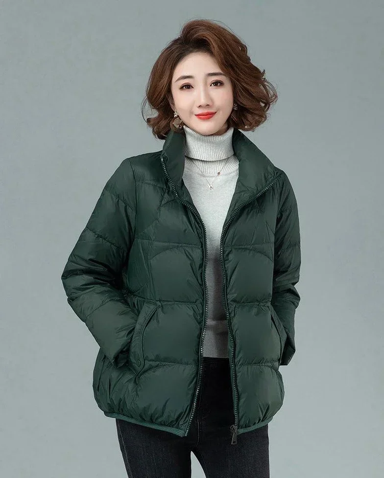 Abrigos cortos acolchados de plumón de pato para mujer, chaqueta | Ropa de mujer · Omeda.es - Imagen 11