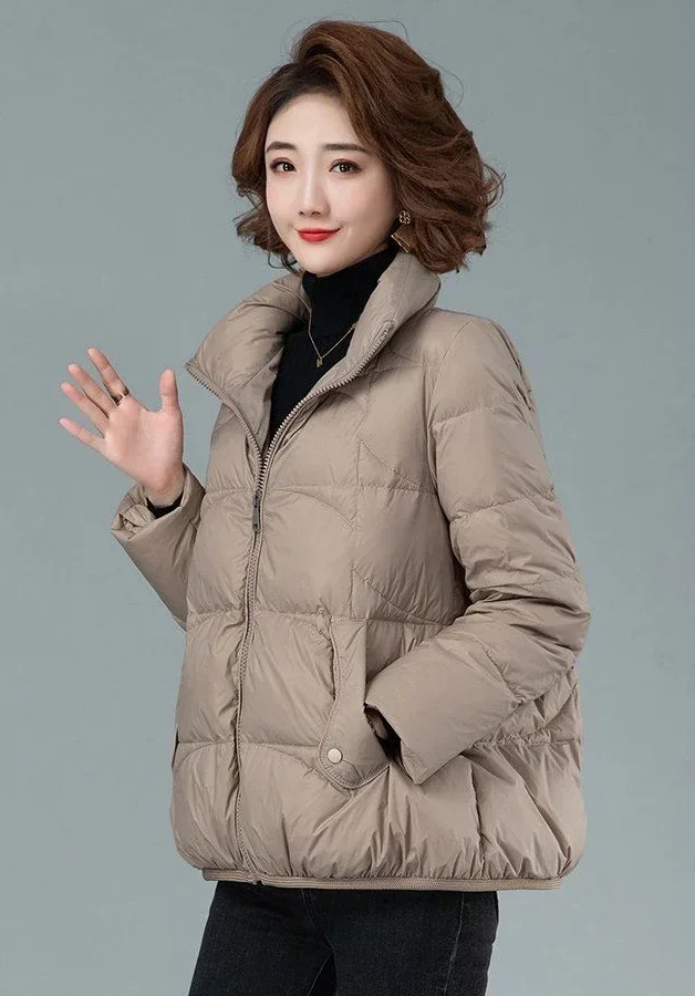 Abrigos cortos acolchados de plumón de pato para mujer, chaqueta | Ropa de mujer · Omeda.es - Imagen 5