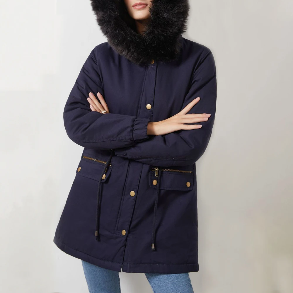 Abrigos de mujer 2025 Otoño Invierno chaqueta elegante moda larga con | Ropa de mujer · Omeda.es - Imagen 15