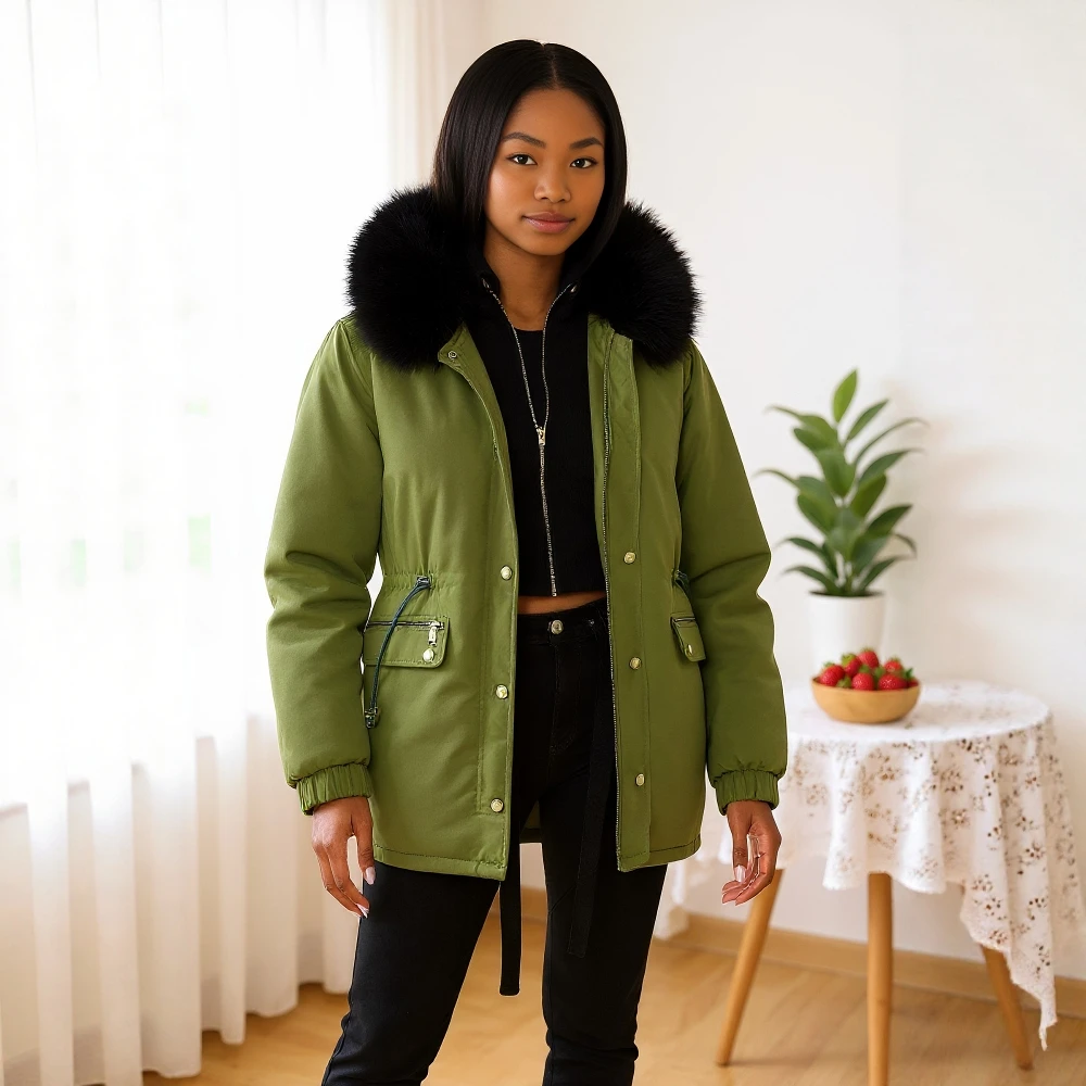 Abrigos de mujer 2025 Otoño Invierno chaqueta elegante moda larga con | Ropa de mujer · Omeda.es - Imagen 16