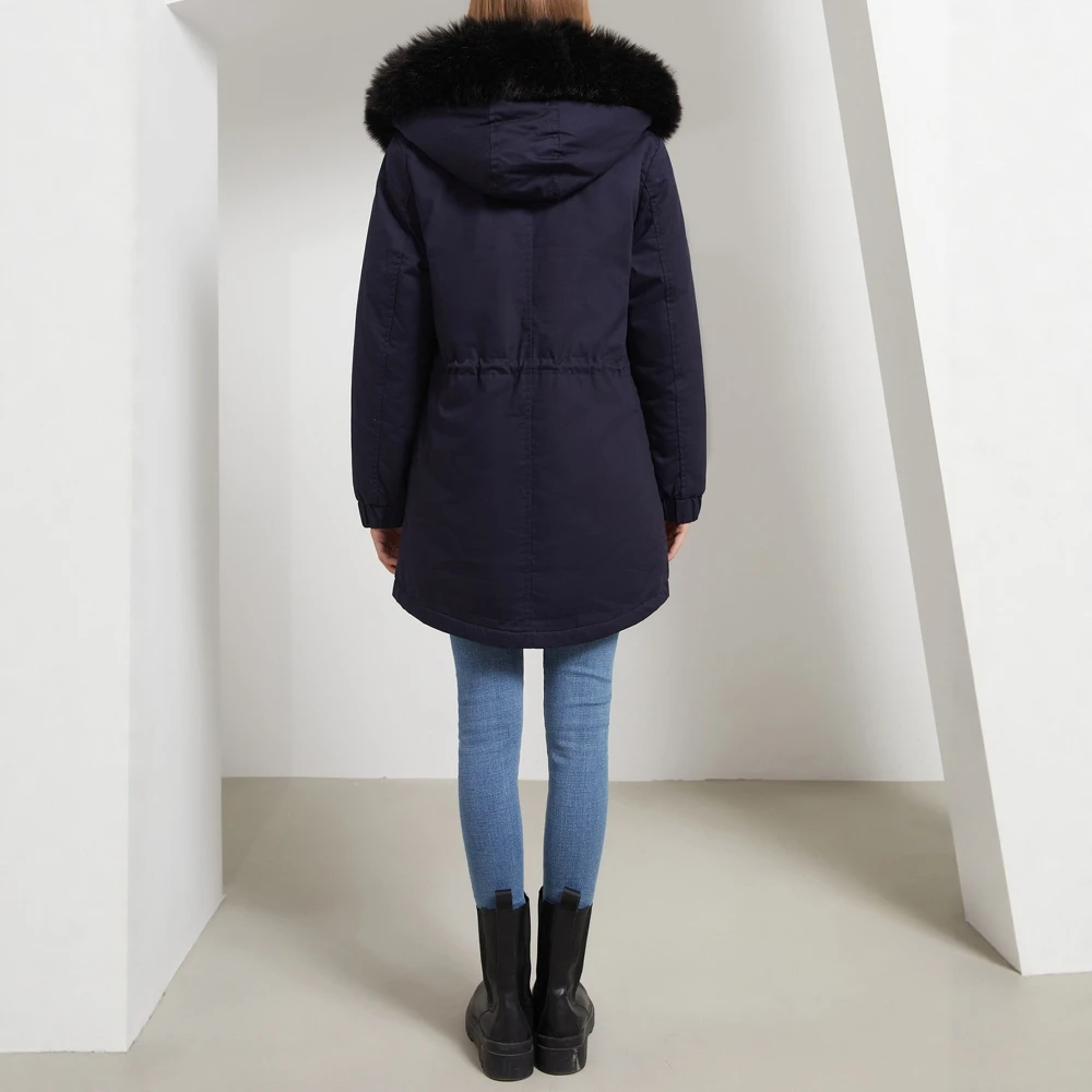 Abrigos de mujer 2025 Otoño Invierno chaqueta elegante moda larga con | Ropa de mujer · Omeda.es - Imagen 6