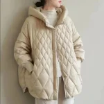 Abrigos de plumas para mujer, chaquetas de longitud media con capucha | Ropa de mujer · Omeda.es