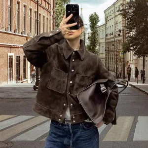 Abrigos Retro elegantes para mujer, chaquetas con bolsillos y un solo | Ropa de mujer · Omeda.es