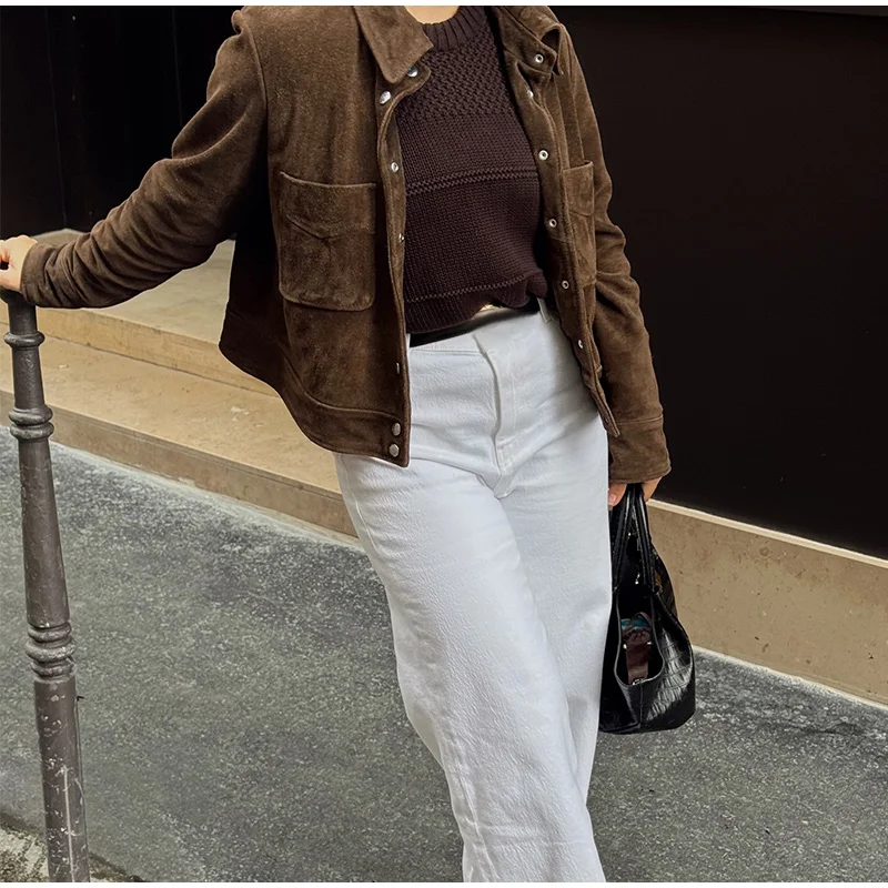 Abrigos Retro elegantes para mujer, chaquetas con bolsillos y un solo | Ropa de mujer · Omeda.es - Imagen 5