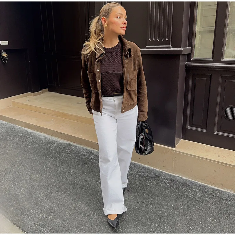 Abrigos Retro elegantes para mujer, chaquetas con bolsillos y un solo | Ropa de mujer · Omeda.es - Imagen 6