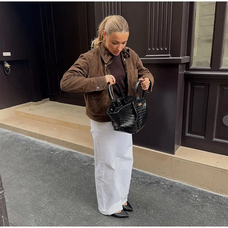 Abrigos Retro elegantes para mujer, chaquetas con bolsillos y un solo | Ropa de mujer · Omeda.es - Imagen 7