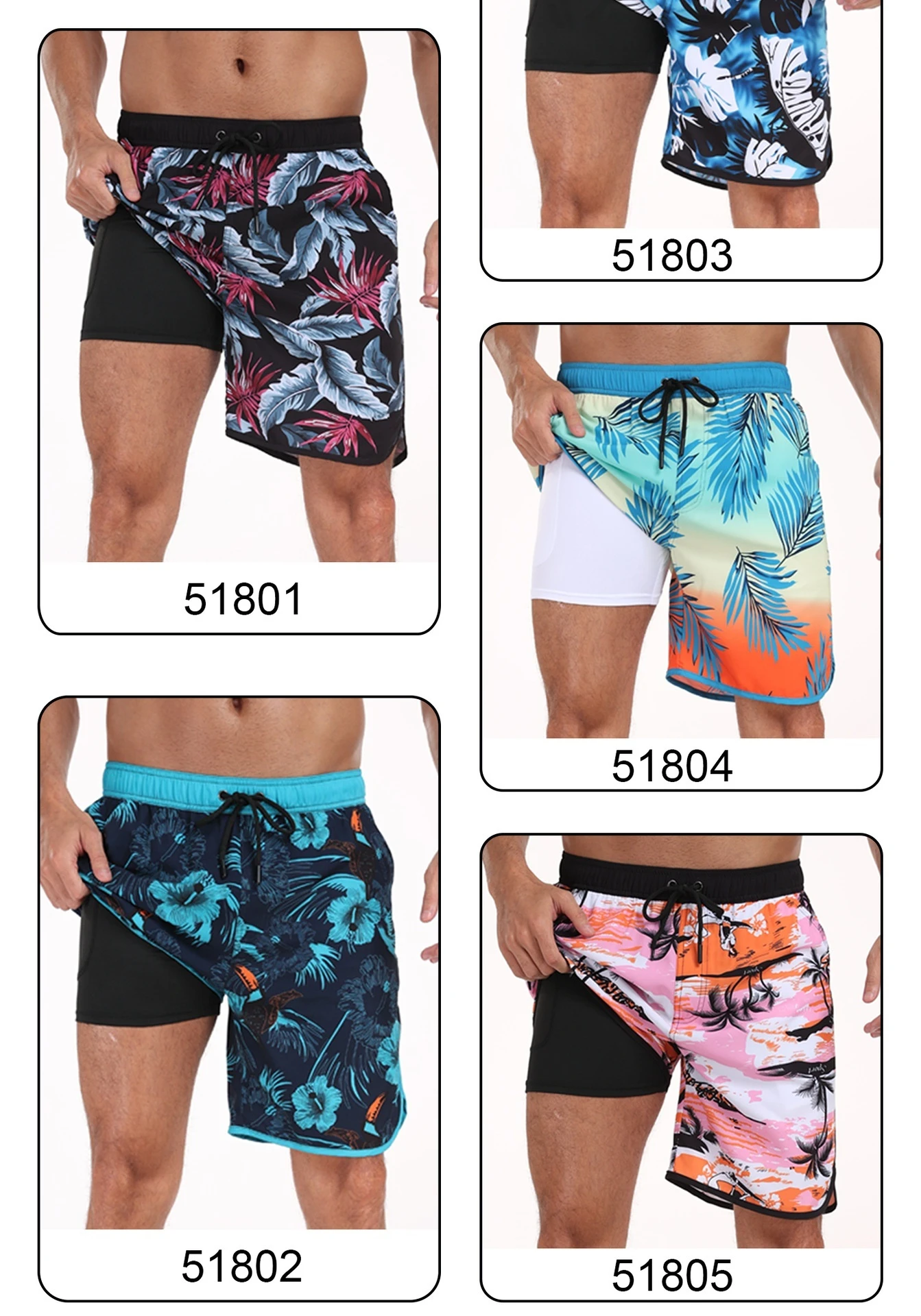 Bañadores de secado rápido para hombre, pantalones cortos de playa | Ropa de hombre · Omeda.es - Imagen 5