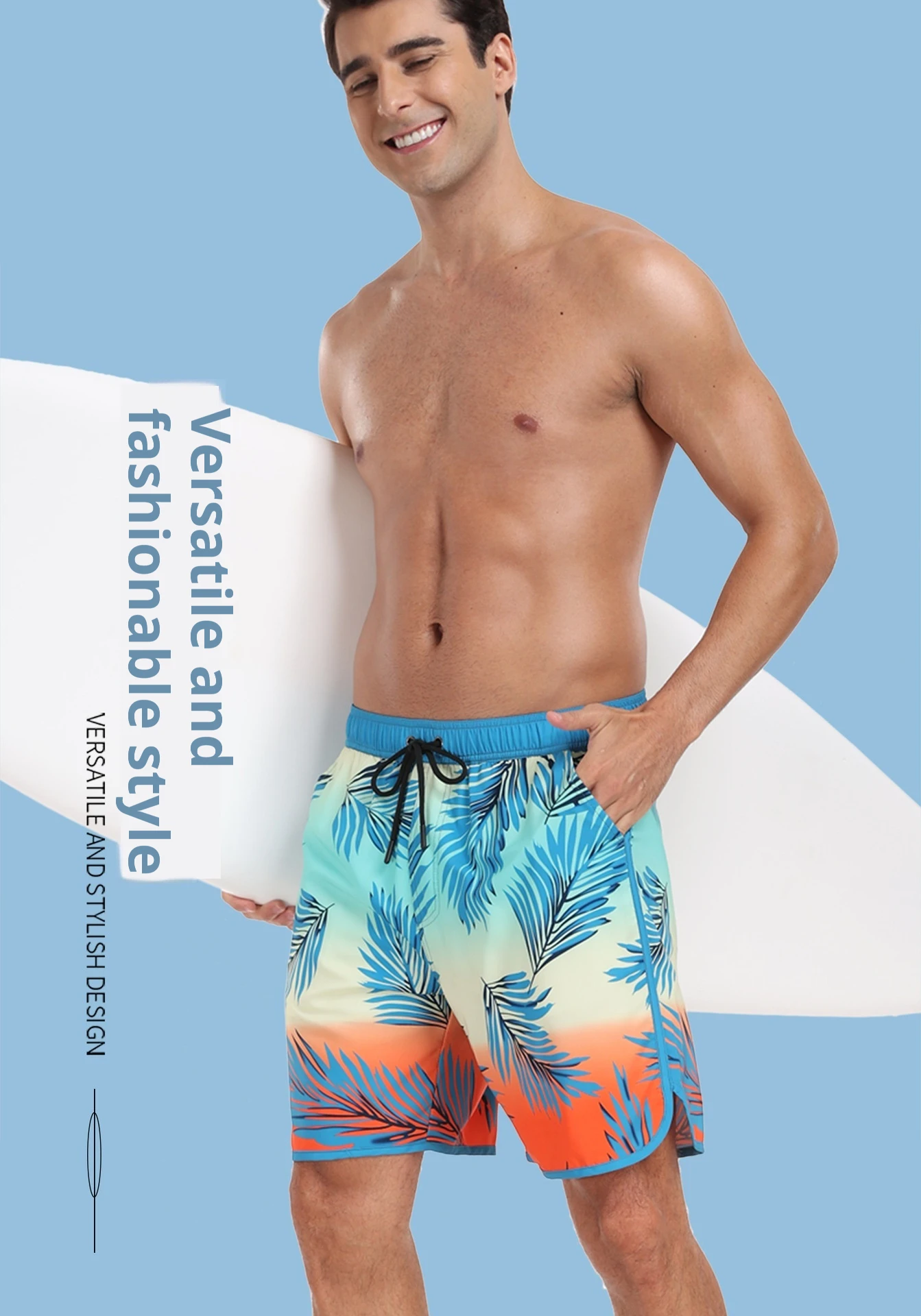 Bañadores de secado rápido para hombre, pantalones cortos de playa | Ropa de hombre · Omeda.es - Imagen 9