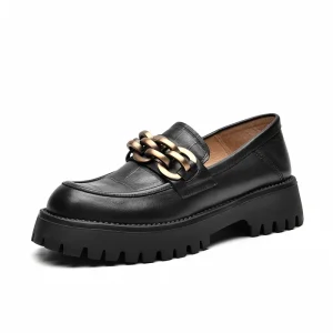 BeauToday-mocasines gruesos de piel auténtica para mujer, zapatos de | Zapatos y calzado · Omeda.es
