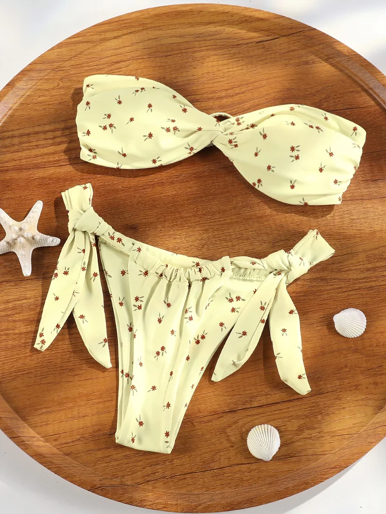 Bikini Bandeau 2021, traje de baño triangular para mujer, traje de | Ropa de mujer · Omeda.es - Imagen 4