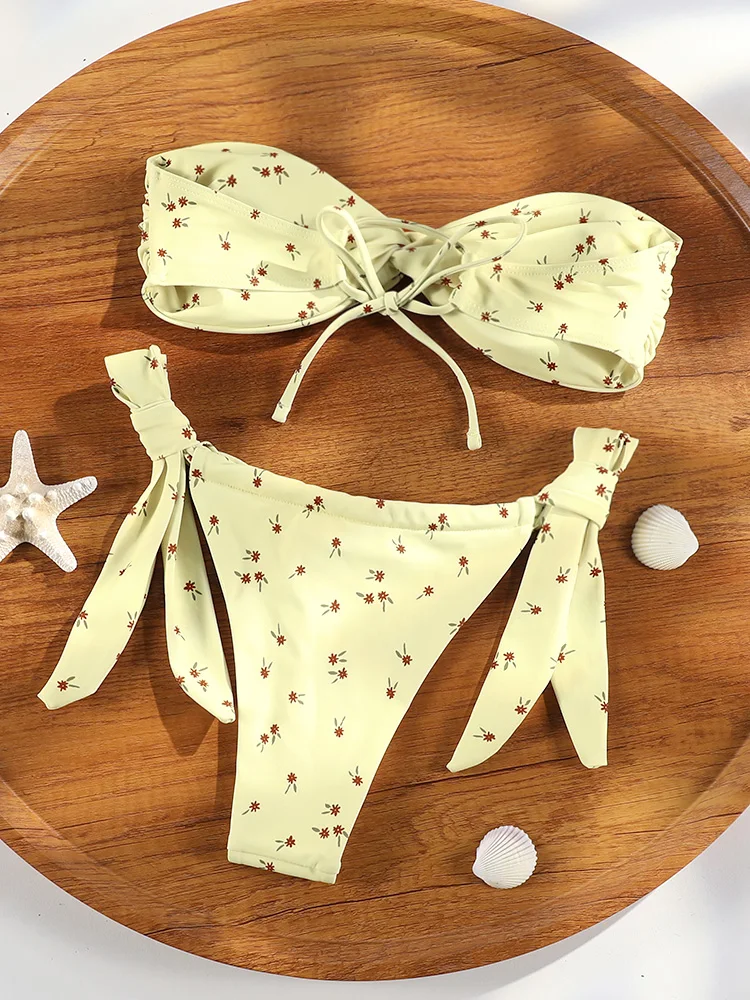 Bikini Bandeau 2021, traje de baño triangular para mujer, traje de | Ropa de mujer · Omeda.es - Imagen 5